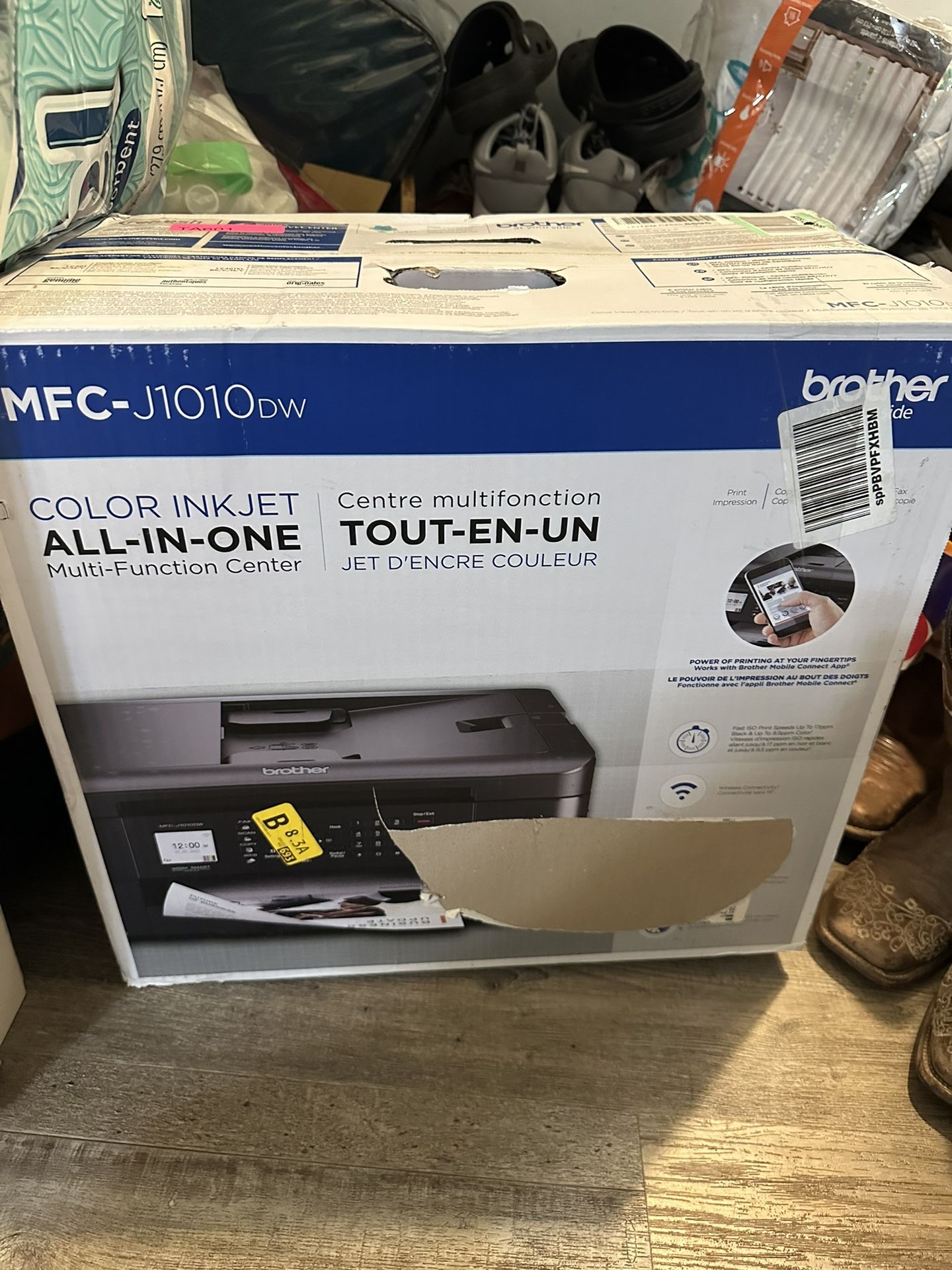 Brother® MFC J1010DW Wireless Inkjet All in One Color...