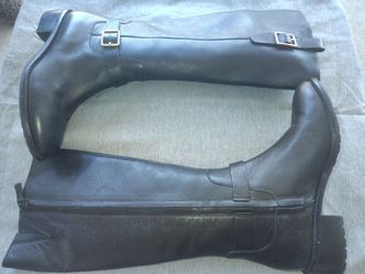 Cole haan real leather boots