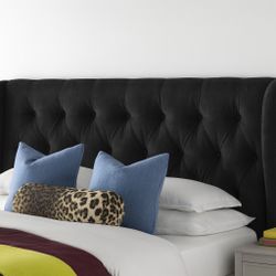 🛏️ King Size Bed Set – Frame + Headboard Combo! 🎄 Holiday Clearance – Must Go! 🎁