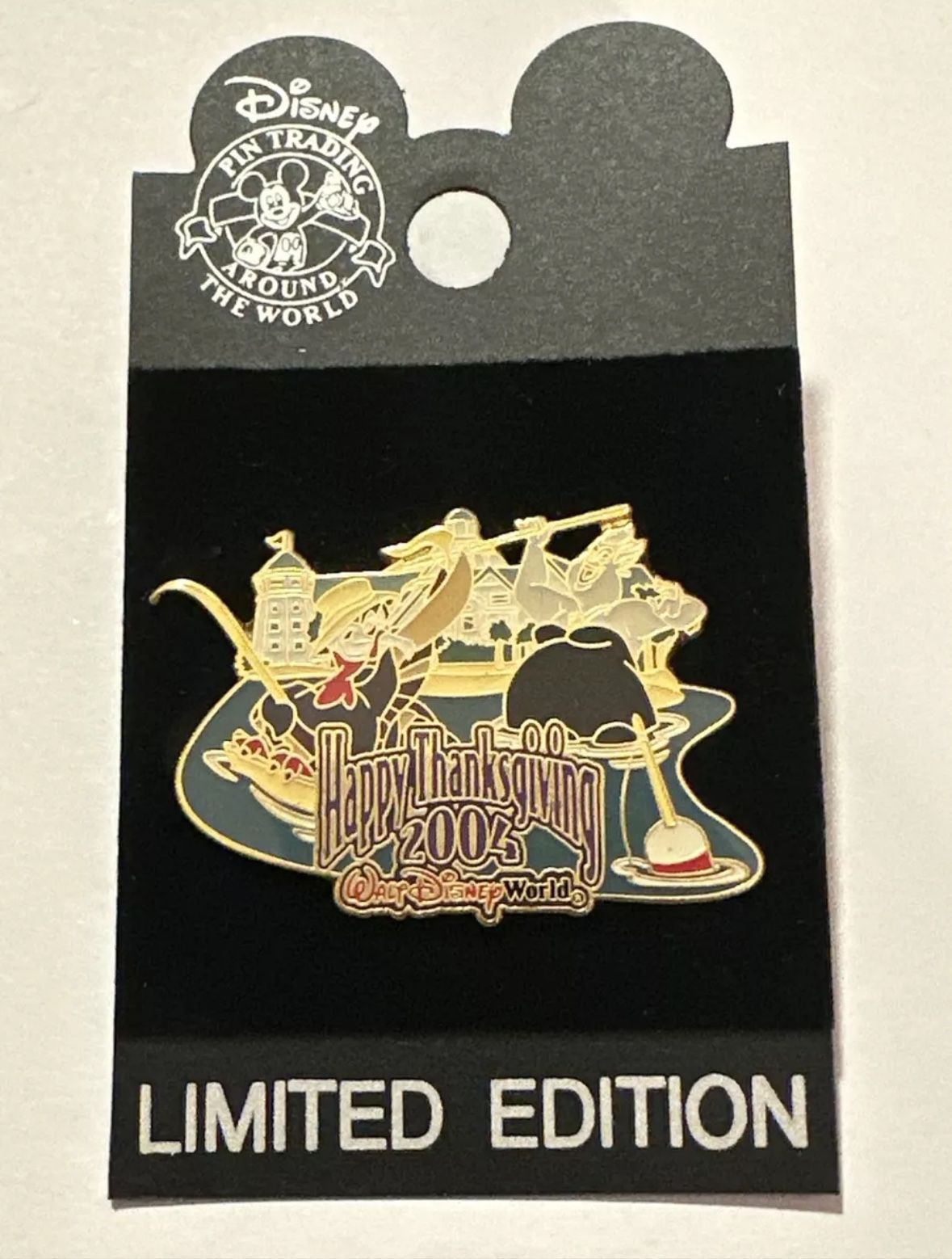 WDW Disney LE 2004 Thanksgiving Turkey Hunt Ursula Pin