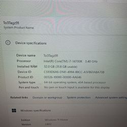Custom Built Gaming Pc 