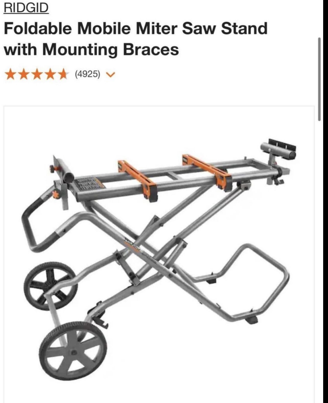 Ridgid Miter Saw Stand