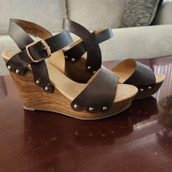 Super Cute Lucky Brand Wedge Heels