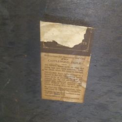 Antique Mahogany Folding Card Table 