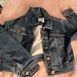 Cute Jean Girls Jacket