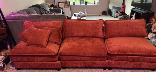 orange couch
