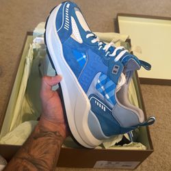   Burberry Sean Monogram Panelled Sneaker Blue Mix  Size : EUR 44 