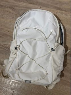 The North Face Cream Backpack | Minimal Everyday School & Travel Bag