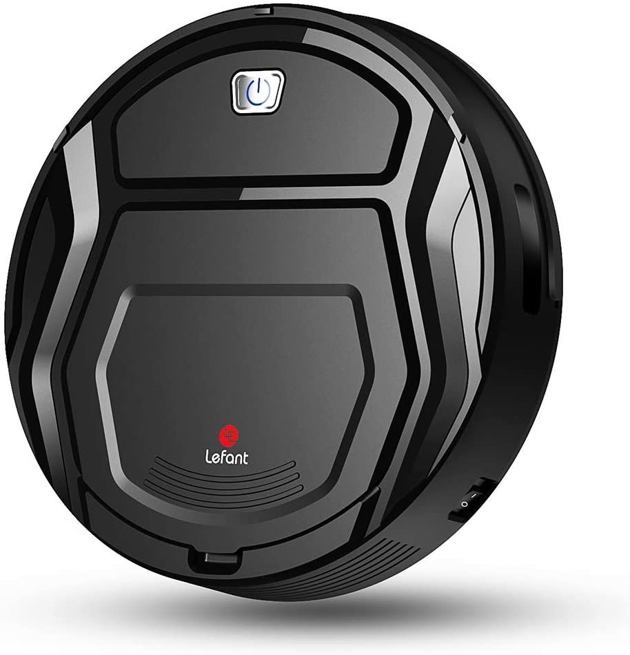 Lefant Robot Vacuums, Automatic Robotic Vacuum Cleaner Small Body,Self-Charging,1500Pa Powerful Suction