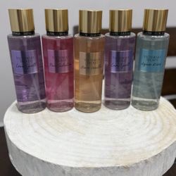 Victoria’s Secret Fragrance Mist Sprays 8.4 fl oz Lot Of 5 Love Pure Bare Aqua