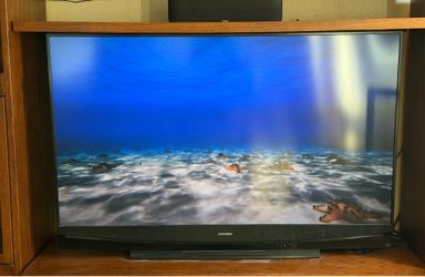 Mitsubishi 73-inch widescreen TV