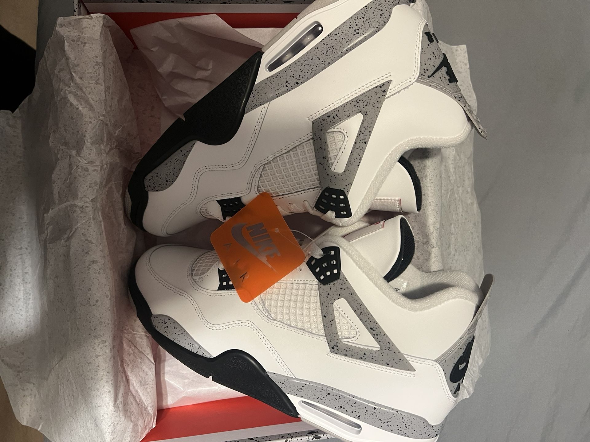 Jordan 4 Retro White Cement SZ 12/11