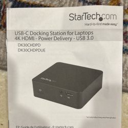 New StarTech USB-C Docking Station - 4K HDMI, USB 3.0