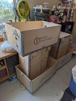 Wooden box 12x24x10