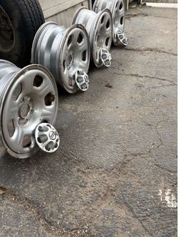 Nissan Rims with tires