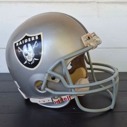 Riddell Oakland Raiders Replica Display Football Helmet