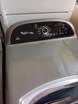 Whirlpool washer and dryer