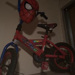 Bicicleta Para Niño De Spiderman