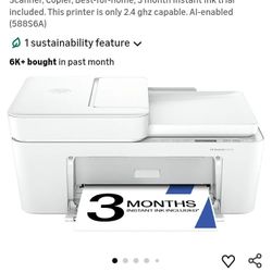 Brand New HP DeskJet 4255e Wireless All-in-One Printer – Ready to Use