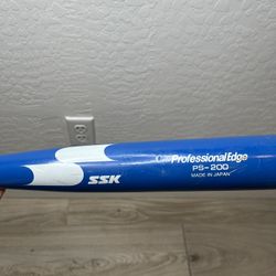 SSK Z9 Professional Edge Coaches Wood Fungo Bat 36" Solid Lightweight Blue