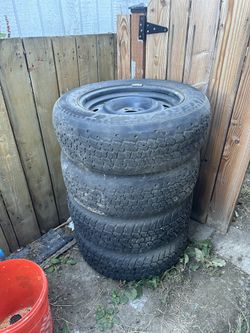 Rims With Tires Fits Charger 2006
