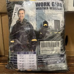 Classic Rain Suit for Men Breathable  Waterproof , Hooded Coat Jacket and Pants