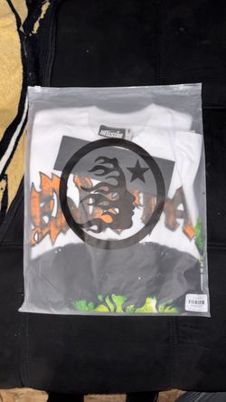 Hellstar Graphic T-Shirt White Medium and Large