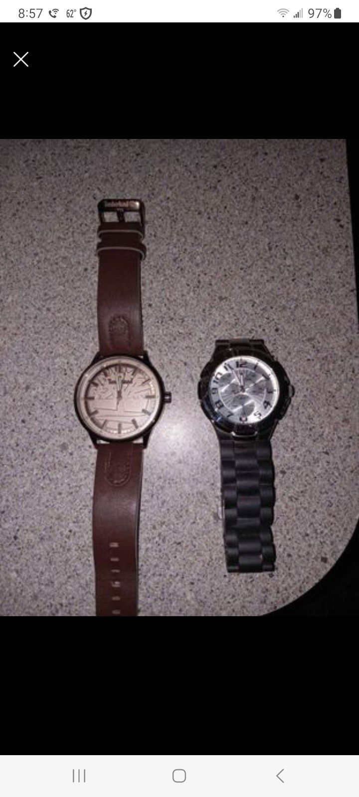 2 Watch Timberland And Guess