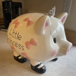 Large Piggy Bank (Mud Pie: Little Princess)
