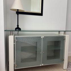 Modern Foyer Table with Storage/ Entry Table/ Sofa Table/ Sideboard/ Bar/ TV Stand/ Media Console/ Office Cabinet with Storage 
