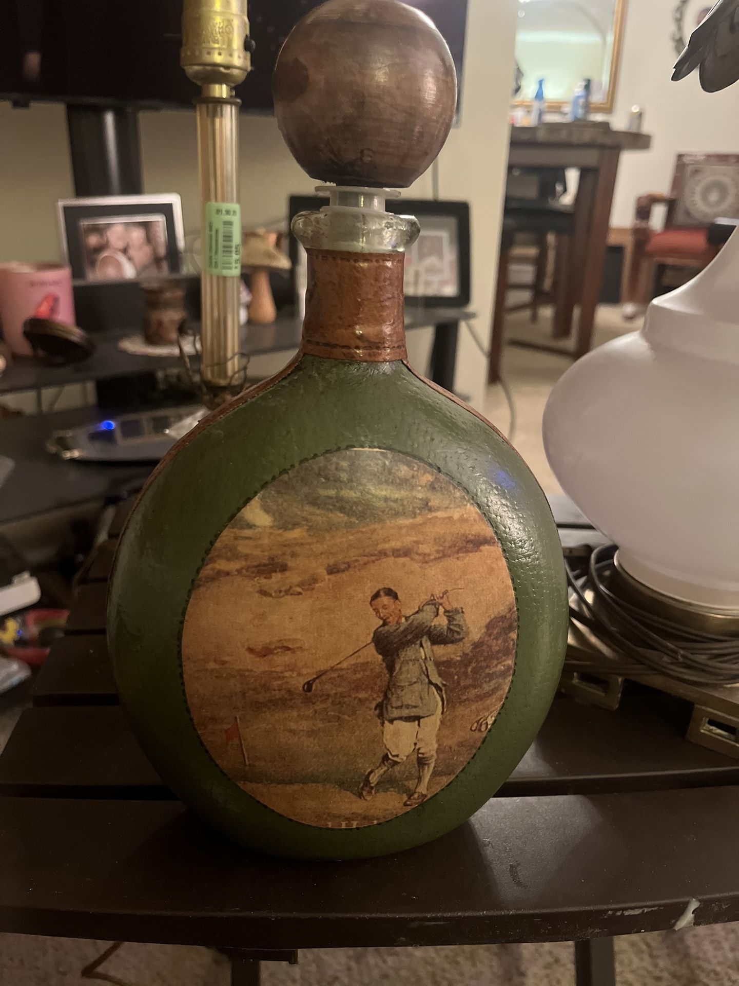 Fausto Corduri Leather Bottle