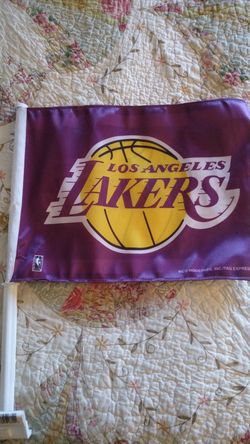 Laker Car Flag