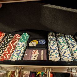 Travel poker set