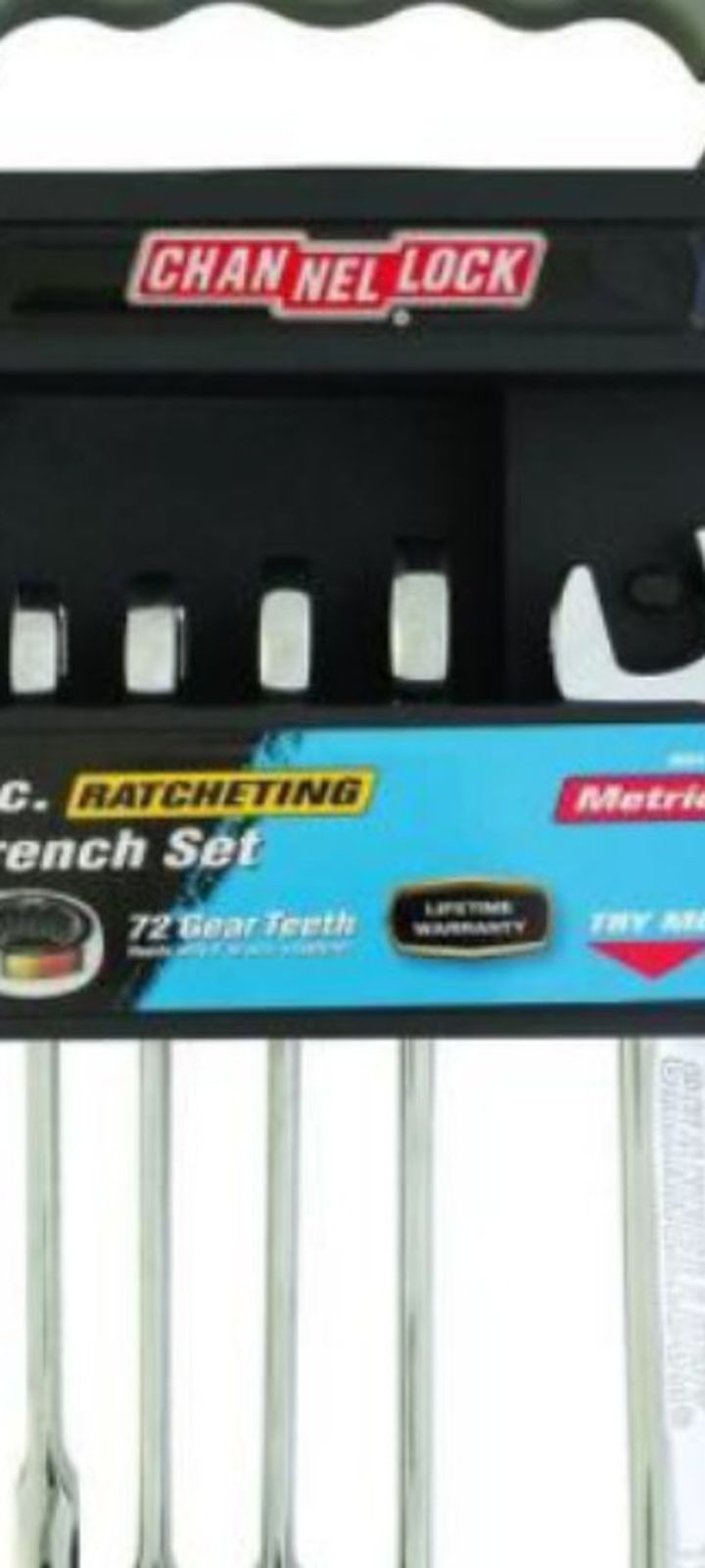 Channel Lock Metric Ratcheting Wrenches