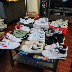 SALE!! $500 FOR 12 PAIR, SIZE 10.5