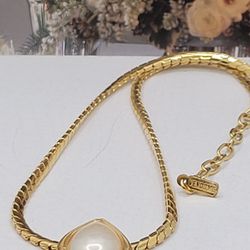 VENDOME 10K GP, SWAROVSKI CRYSTAL 8.5"IN
