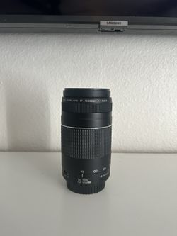Canon EF 75-300mm Zoom Lens (Read Description) 