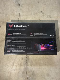 LG 32" Ultra-Gear QHD (2560 x 1440) Gaming Monitor, 165Hz, 1ms, Black