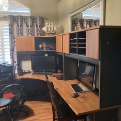 Move Out Sale - Office Desk Set Furniture 