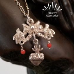 Sterling Silver 925 Necklace Vintage Pendant