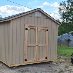 10x16 Gable Shed!! Built On Site!