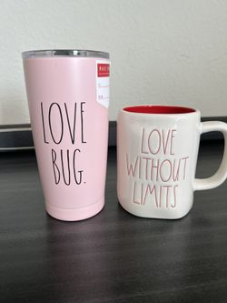 Rae Dunn Tumbler & Mug Set