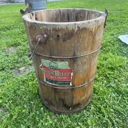 Antique Ice Cream Pot