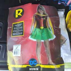 Robin Costume For Girl