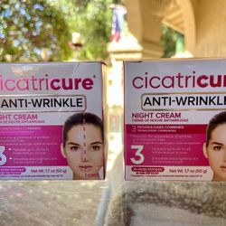 Cicatricure Anti-Wrinkle Night Cream. 1.7 oz.   New/unopened. Gift-giving condition. 