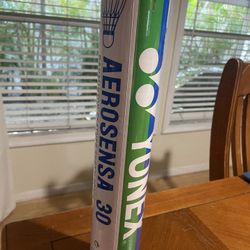 The Yonex AS-30 Shuttlecock is a Premium Tournament Shuttle. Goosefeather. Medium speed.