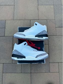 Jordan 3 White Cement Reimagined size 10