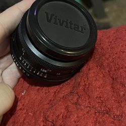 Vivitar camera lens