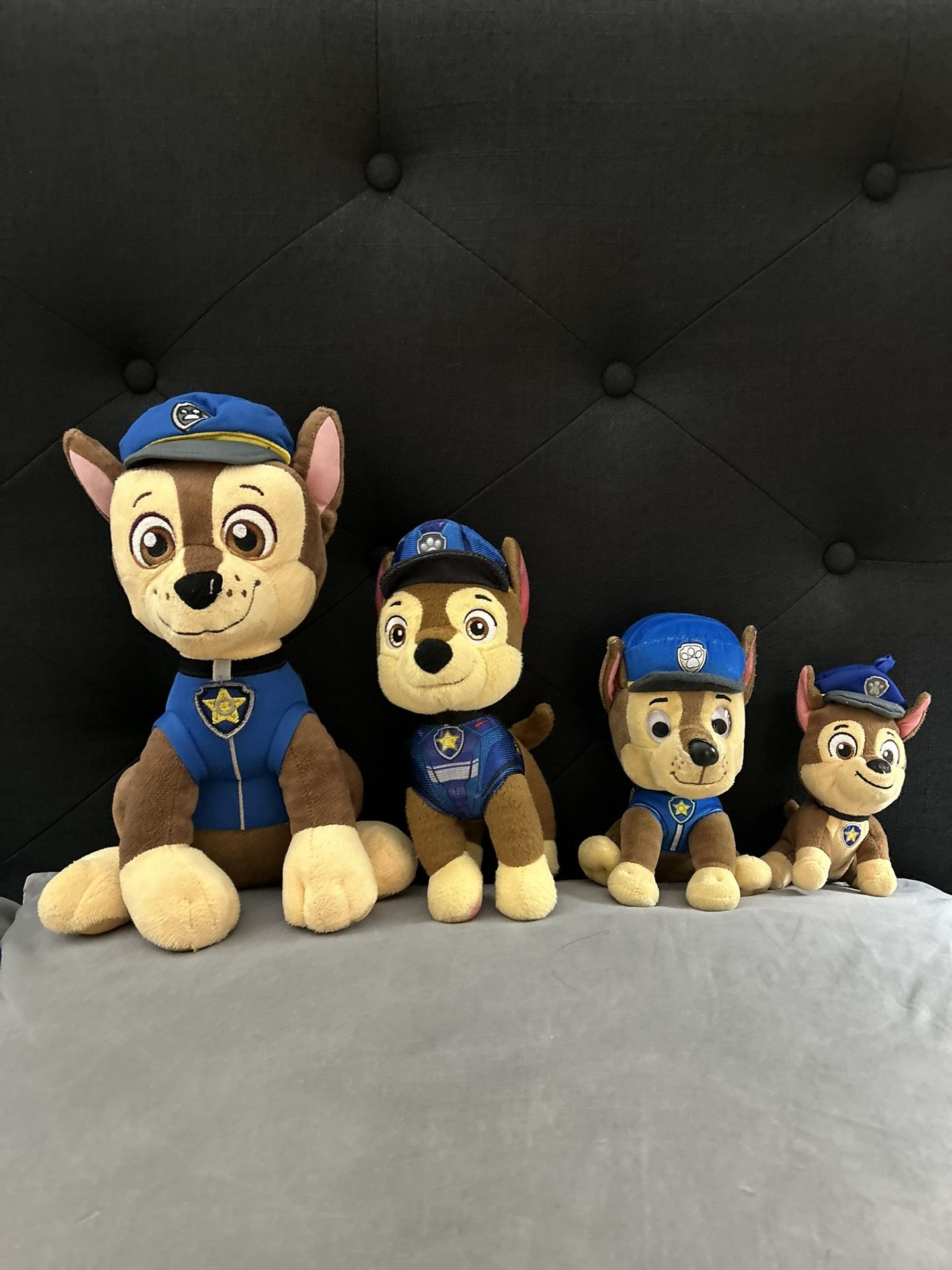 Paw Patrol - Chase Stuffed Animals - 4 Total