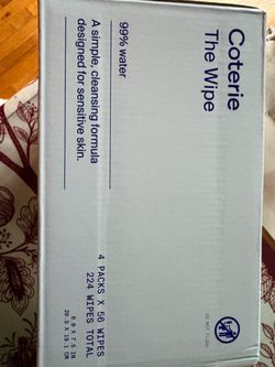 Coterie baby wipes